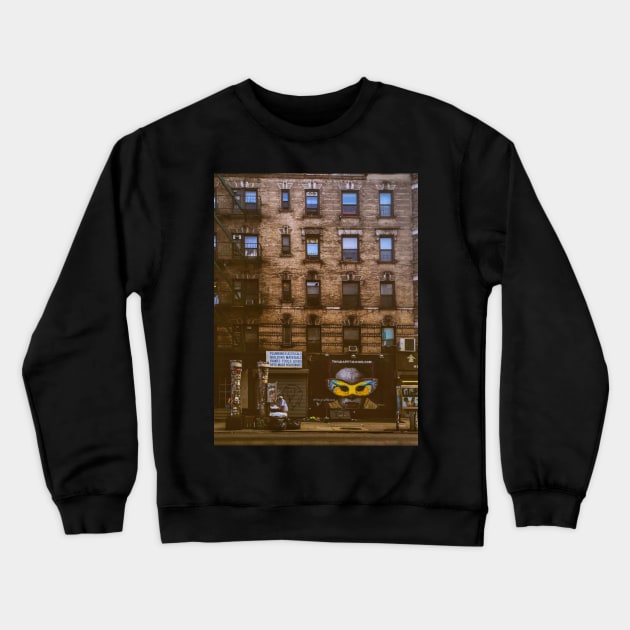 Kenmare St, Nolita, Manhattan, NYC Crewneck Sweatshirt by eleonoraingrid